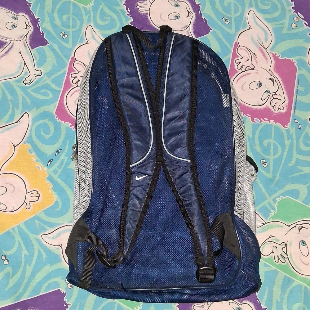 Y2K Nike Mesh Backpack Vintage 2000s